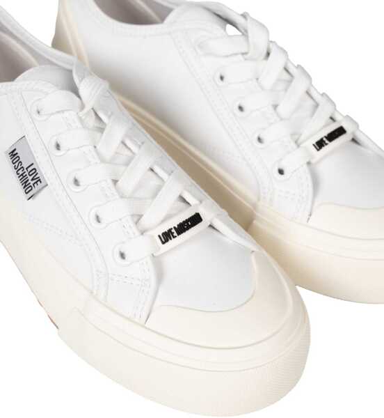 Papuci LOVE Moschino JA15012G1LIA0 Biay Femei (BM 18855841) 4