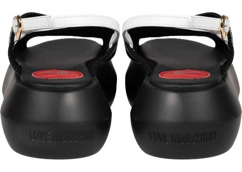 Papuci LOVE Moschino JA16257I0IIX6 Czarny Femei (BM 18855847) 5