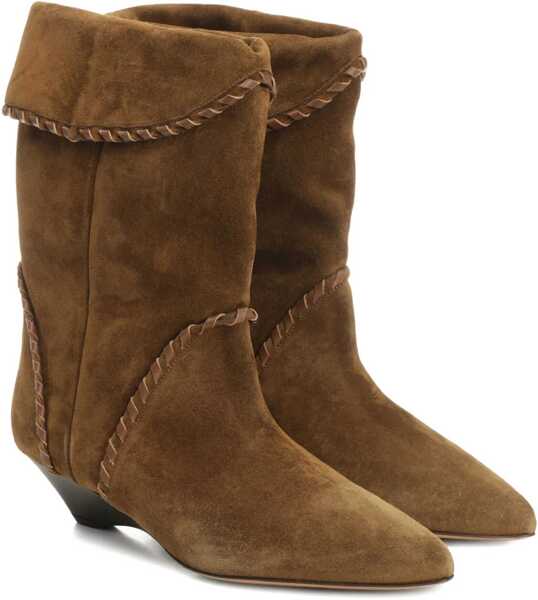 Bocanci casual Isabel Marant Edoa Boots Light Bronze Femei (BM 18855874) 2