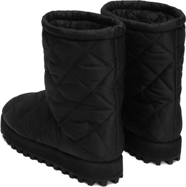 Bocanci casual Dolce & Gabbana Quilted Boots NERO Barbati (BM 18855880) 3