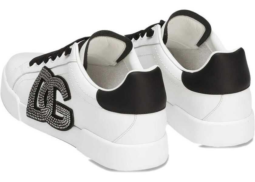 Sneakers Dolce & Gabbana Portofino Sneakers BIANCO/NERO Femei (BM 18855892) 3
