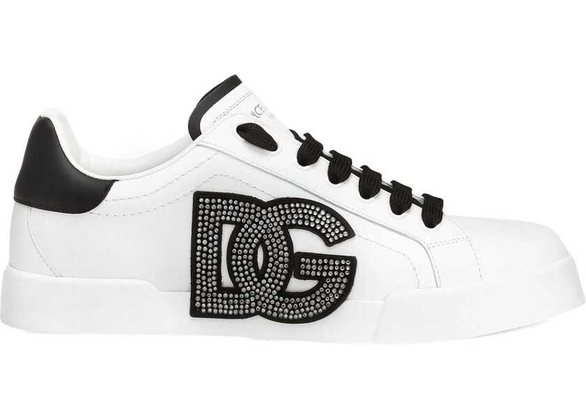 Sneakers Dolce & Gabbana Portofino Sneakers BIANCO/NERO Femei (BM 18855892) 1