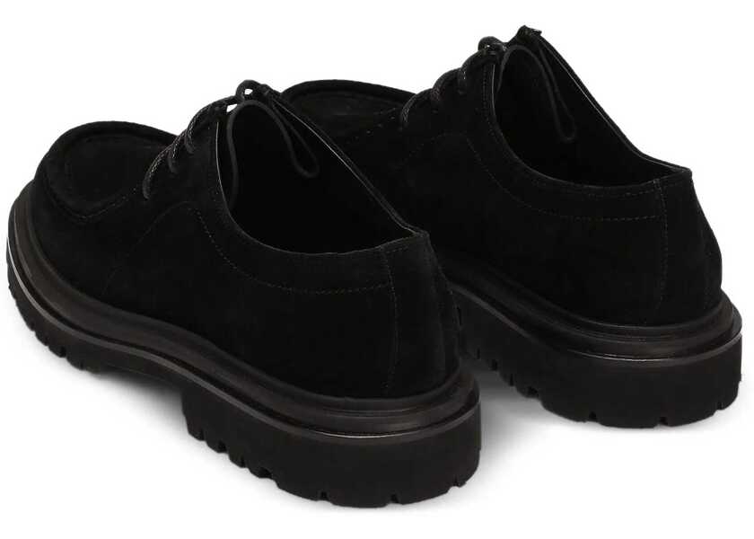 Pantofi eleganti Dolce & Gabbana Split-calf Lace-ups NERO Barbati (BM 18855895) 4