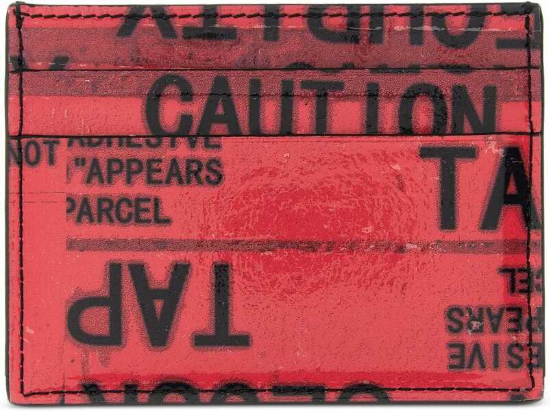 Portofele Balenciaga Tape Type Card holder BLACK/L RED Barbati (BM 18855907) 2