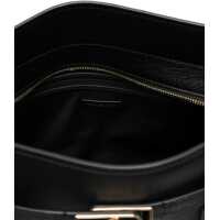 Genti de umar Michael Kors Dama - Genti de umar Michael Kors Leather Shoulder Bag BLACK Femei (BM 18855934) - B-mall.ro