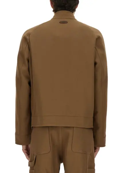 Jachete Moschino Cotton Jacket BROWN Barbati (BM 18856018) 3