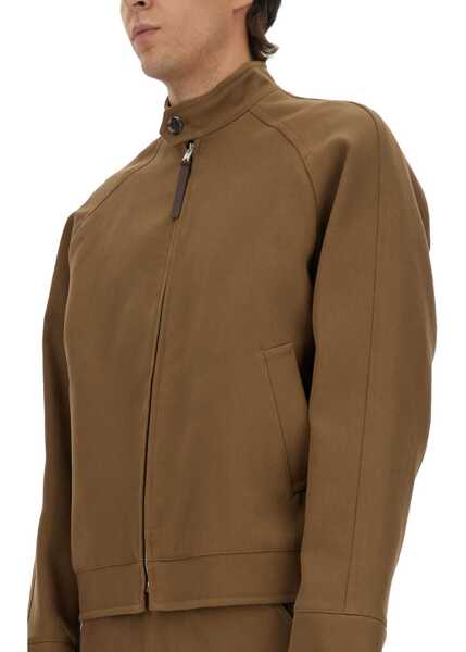 Jachete Moschino Cotton Jacket BROWN Barbati (BM 18856018) 4