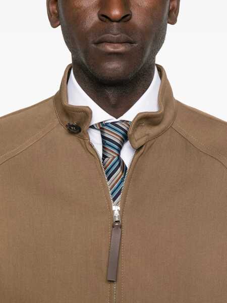 Jachete Moschino Cotton Jacket BROWN Barbati (BM 18856018) 5