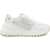 Pinko Logo and mirrored detail Sneakers MESH WHITE