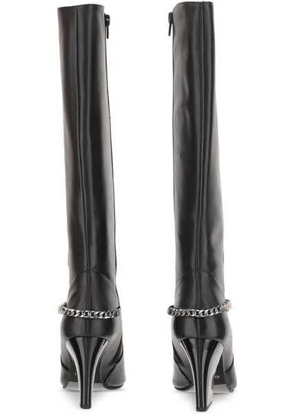 Bocanci casual Pinko Viola high Boots BLACK Femei (BM 18856066) 3