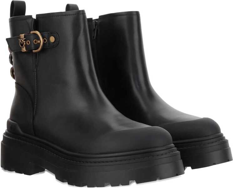 Bocanci casual Pinko Mia Ankle Boots BLACK Femei (BM 18856087) 1