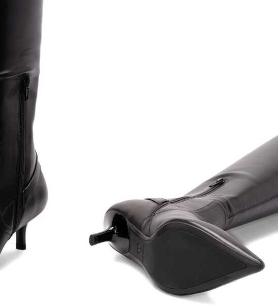 Bocanci casual Pinko Knee-Length Boots BLACK Femei (BM 18856093) 5