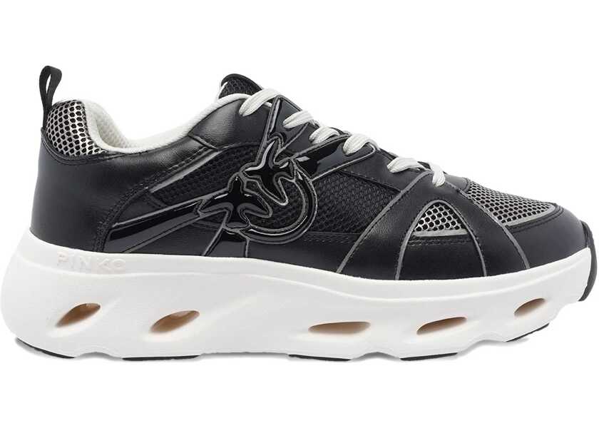 Sneakers Pinko Pink Sneakers BLACK/PEWTER Femei (BM 18856099) 1