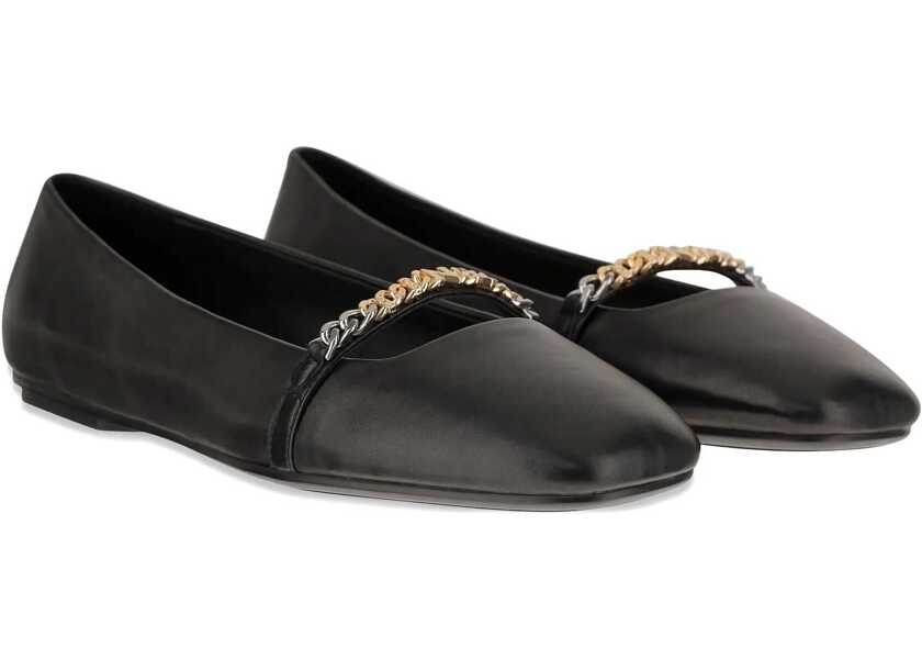Balerini Pinko Leather Ballerinas BLACK Femei (BM 18856126) 2