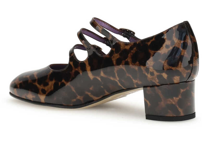 Pantofi cu toc CAREL PARIS Kina Mary Jane Pumps BROWN Femei (BM 18856150) 3