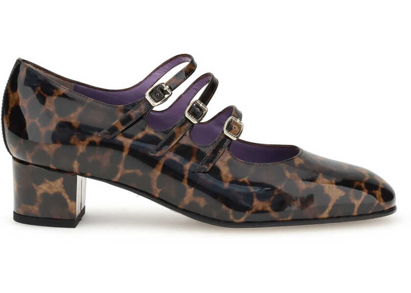 Pantofi cu toc CAREL PARIS Kina Mary Jane Pumps BROWN Femei (BM 18856150) 1