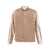forte_forte Forte_Forte Velvet Turtle-Neck Sweater Beige
