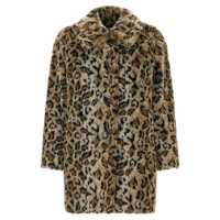 Paltoane Twinset Animalier Coat Femei