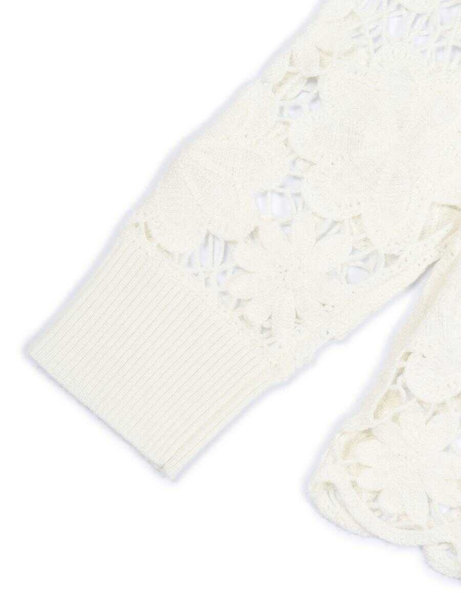 Pulovere Kangra Kangra Cashmere Girocoll WHITE Femei (BM 18858378) 3