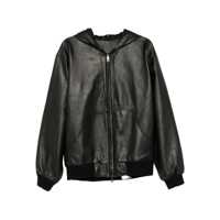 Bomber jacket Giorgio Brato Nappa Leather Oversized Hooded Bomber Jacket Clothing Barbati