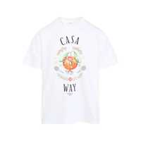 Tricouri Casablanca "Home Way Kawaii" Printed T-Shirt Clothing Barbati