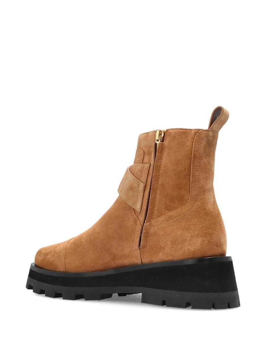 Bocanci Jimmy Choo Jimmy Choo Meena Flat Shoes BROWN Femei (BM 18861672) 4