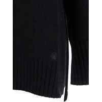Imbracaminte Dama pagina 651 - Topuri LOULOU DE SAISON Safi Lds Long Sweater Black Femei (BM 18862383) - B-mall.ro