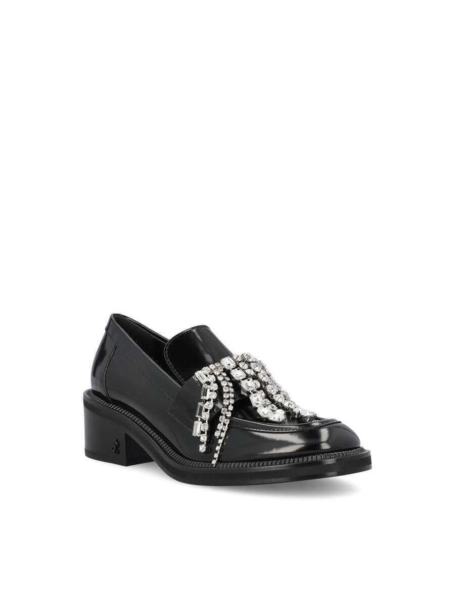 Mocasini Jimmy Choo Jimmy Choo Low Shoes BLACK/CRYSTAL Femei (BM 18862575) 2