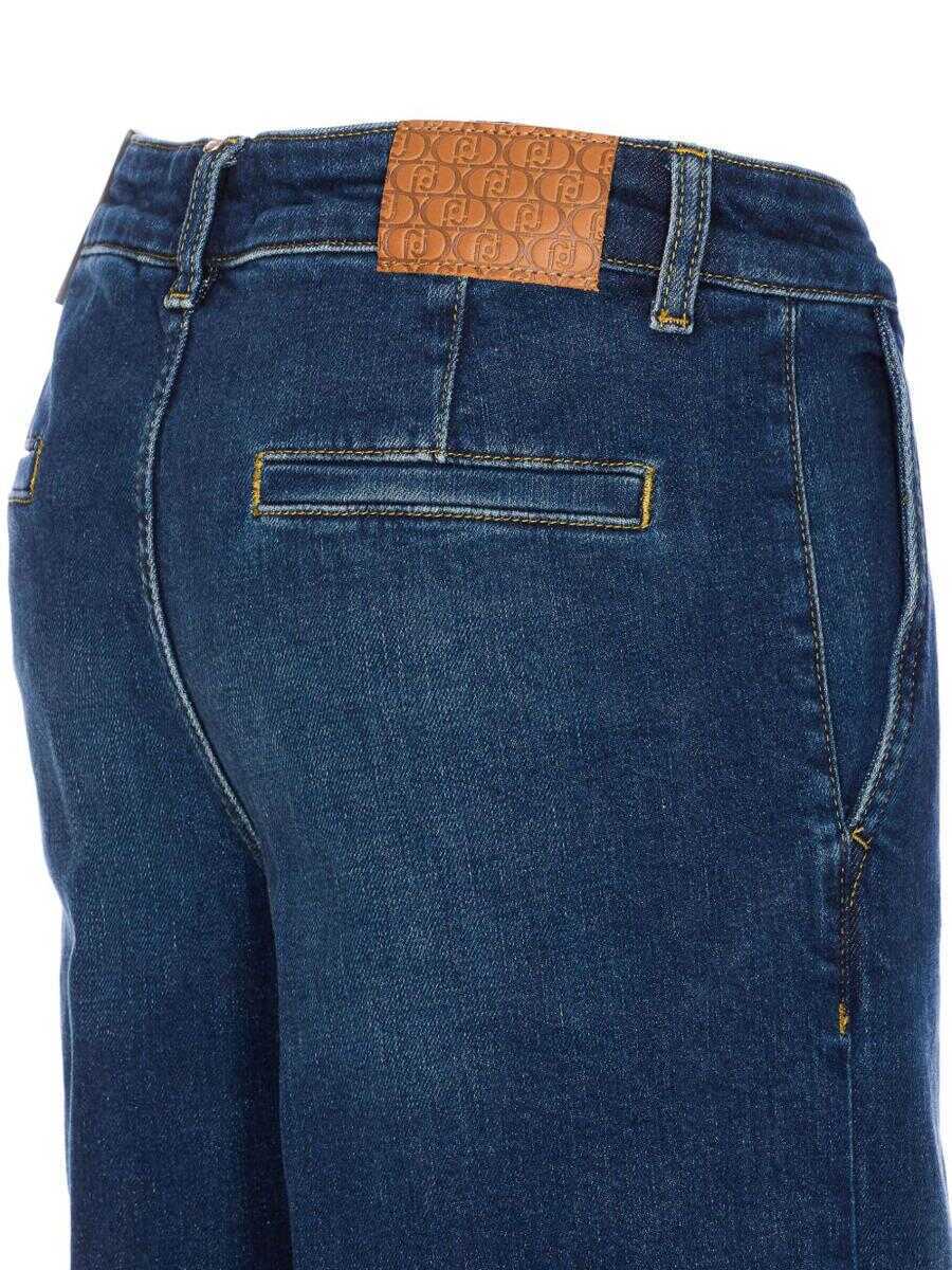 Pantaloni casual Liu Jo Liu Jo Trousers BLUE Femei (BM 18862647) 3