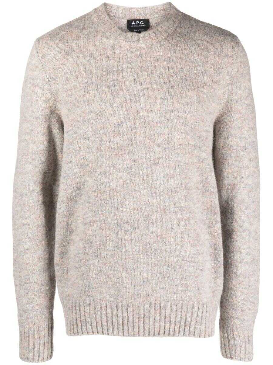 Pulovere A.P.C. A.P.C. Pull Lucas Clothing GREY Barbati (BM 18862851) 1