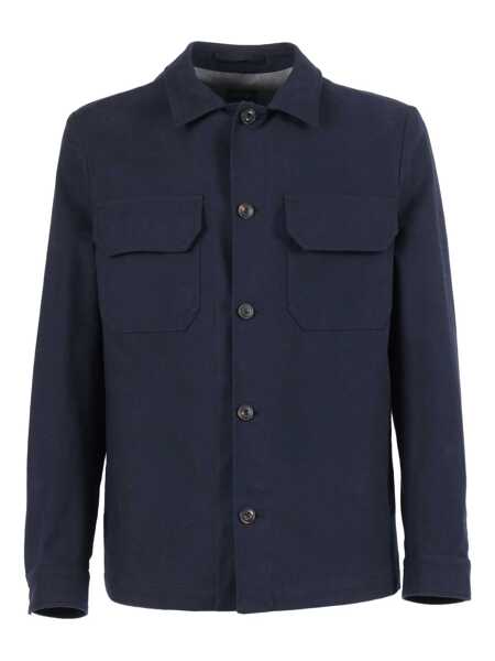Paltoane Brando-Lubiam Jacket Blue Barbati (BM 18862986) 1