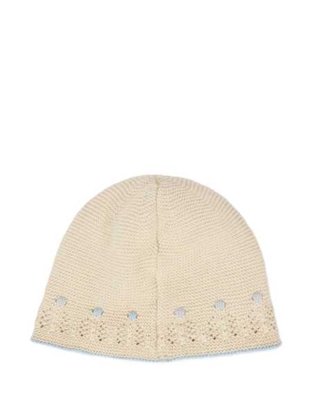 Caciuli Paz Rodriguez KNIT NEWBORN HAT ALEGRIA Beige Baieti (BM 18863001) 2