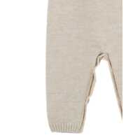 Salopete pentru Fete - Salopete Paz Rodriguez KNIT NEWBORN ROMPER ACEBO Beige Fete (BM 18863004) - B-mall.ro