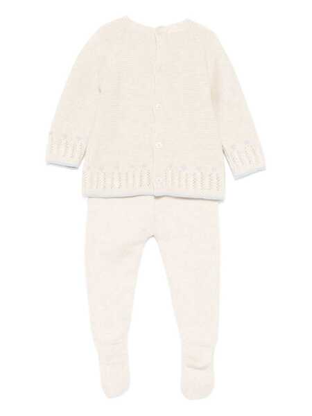 Pulovere Paz Rodriguez KNIT NEWBORN SWEATER ALEGRIA Beige Fete (BM 18863013) 2