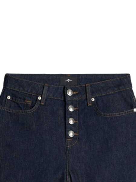 Pantaloni scurti 7 For All Mankind KORI SHORTS Smoove With Exposed Buttons Blue Femei (BM 18863076) 2