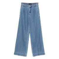 Blugi drepti PLEATED TROUSER Hilo Femei