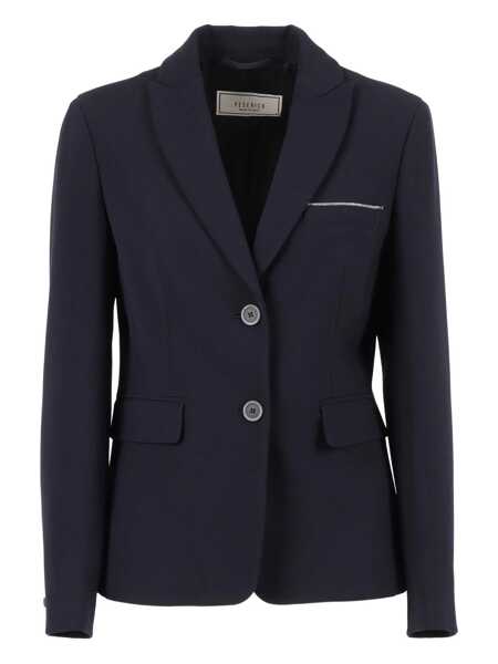 Paltoane Peserico WOMAN JACKET Blue Femei (BM 18863130) 1