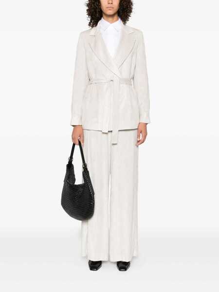 Pantaloni Peserico WOMAN TROUSERS Beige Femei (BM 18863154) 2