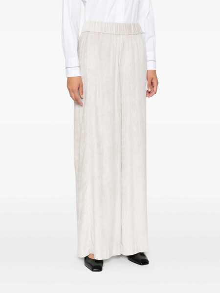 Pantaloni Peserico WOMAN TROUSERS Beige Femei (BM 18863154) 3