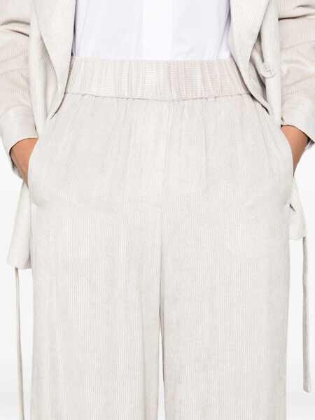 Pantaloni Peserico WOMAN TROUSERS Beige Femei (BM 18863154) 5