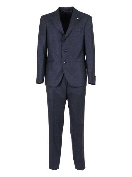 Paltoane LUIGI BIANCHI Suit Blue Barbati (BM 18863184) 1