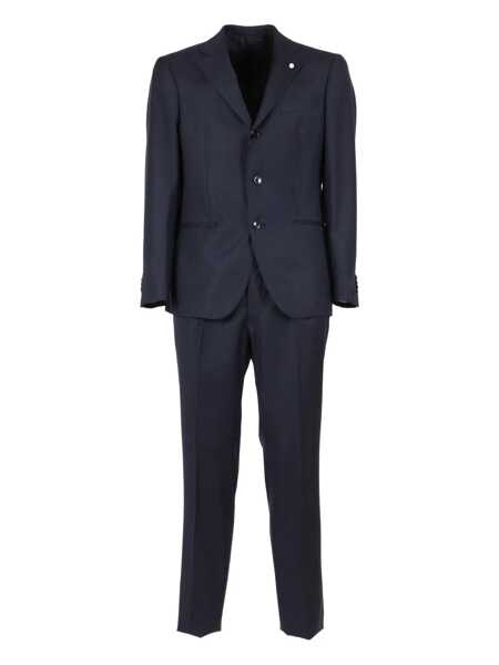 Paltoane LUIGI BIANCHI Suit Blue Barbati (BM 18863187) 1