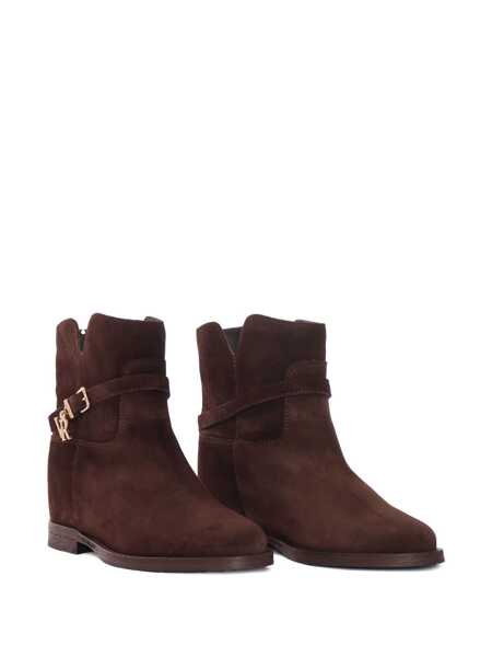 Bocanci Via Roma 15 ANKLE BOOTS WITH VR INSERT Brown Femei (BM 18863196) 2
