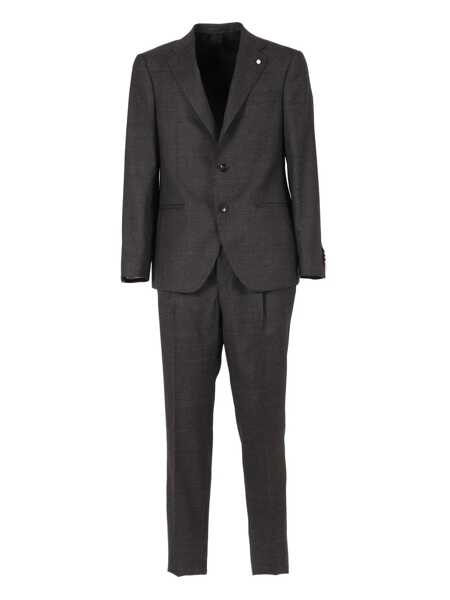 Paltoane LUIGI BIANCHI Suit Gray Barbati (BM 18863199) 1