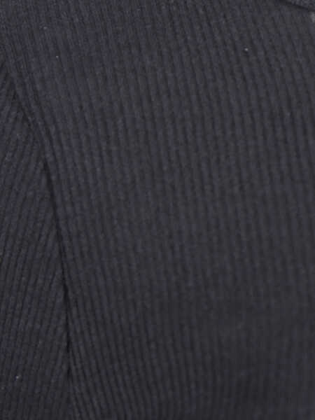 Tricouri Filatures Du Lion Boat neck long sleeve t-shirt Black   Femei (BM 18863277) 3