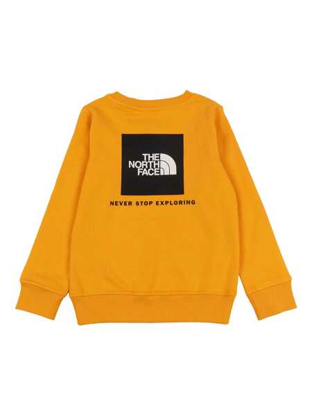 Bluze de trening The North Face Kids TEEN BOX NSE REGULAR CREW SUMMIT GOLD Yellow Fete (BM 18863298) 2