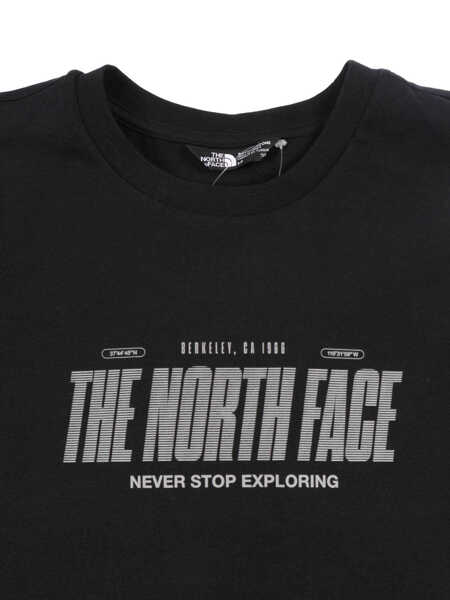 Tricouri The North Face Kids B REFLECTIVE LOGO RELAXED SS TEE TNF BLACK Black   Baieti (BM 18863304) 3