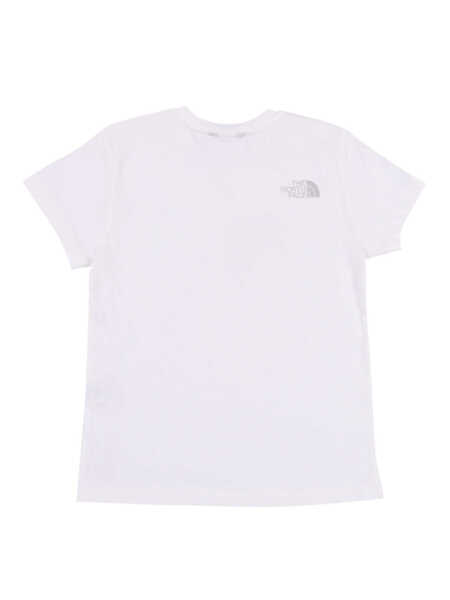 Tricouri The North Face Kids B REFLECTIVE LOGO RELAXED SS TEE TNF WHITE White Baieti (BM 18863316) 2