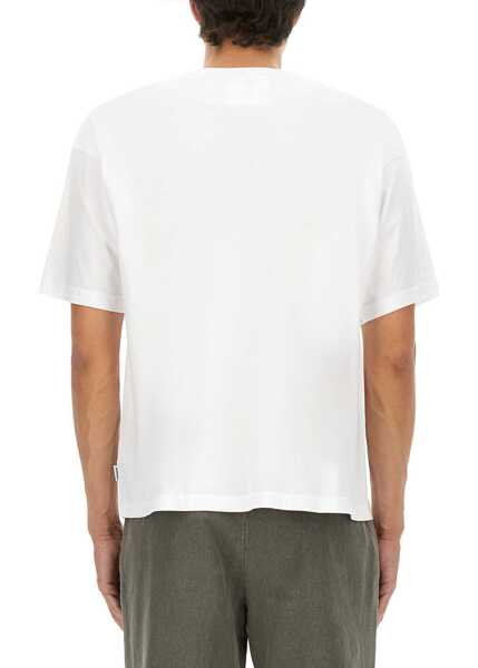 Tricouri Aspesi T-Shirt With Listen Print WHITE Barbati (BM 18863428) 3