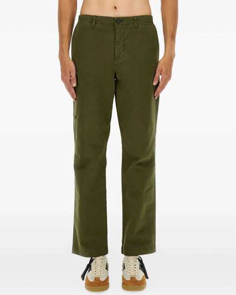 Pantaloni casual Paul Smith Cargo Pants GREEN Barbati (BM 18863446) 1